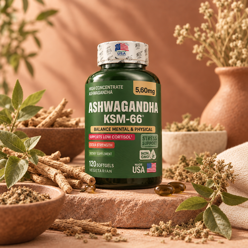 Ashwagandha KSM-66 Colores Suaves