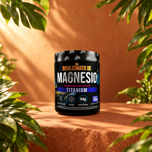 Bisglinato de Magnesio Titanium – Fondo Terracota