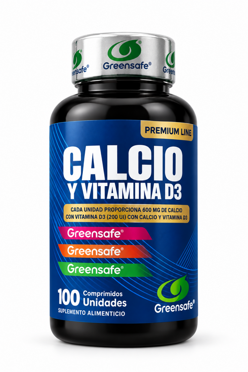 Calcio y Vitamina D3 - Imagen mejorada