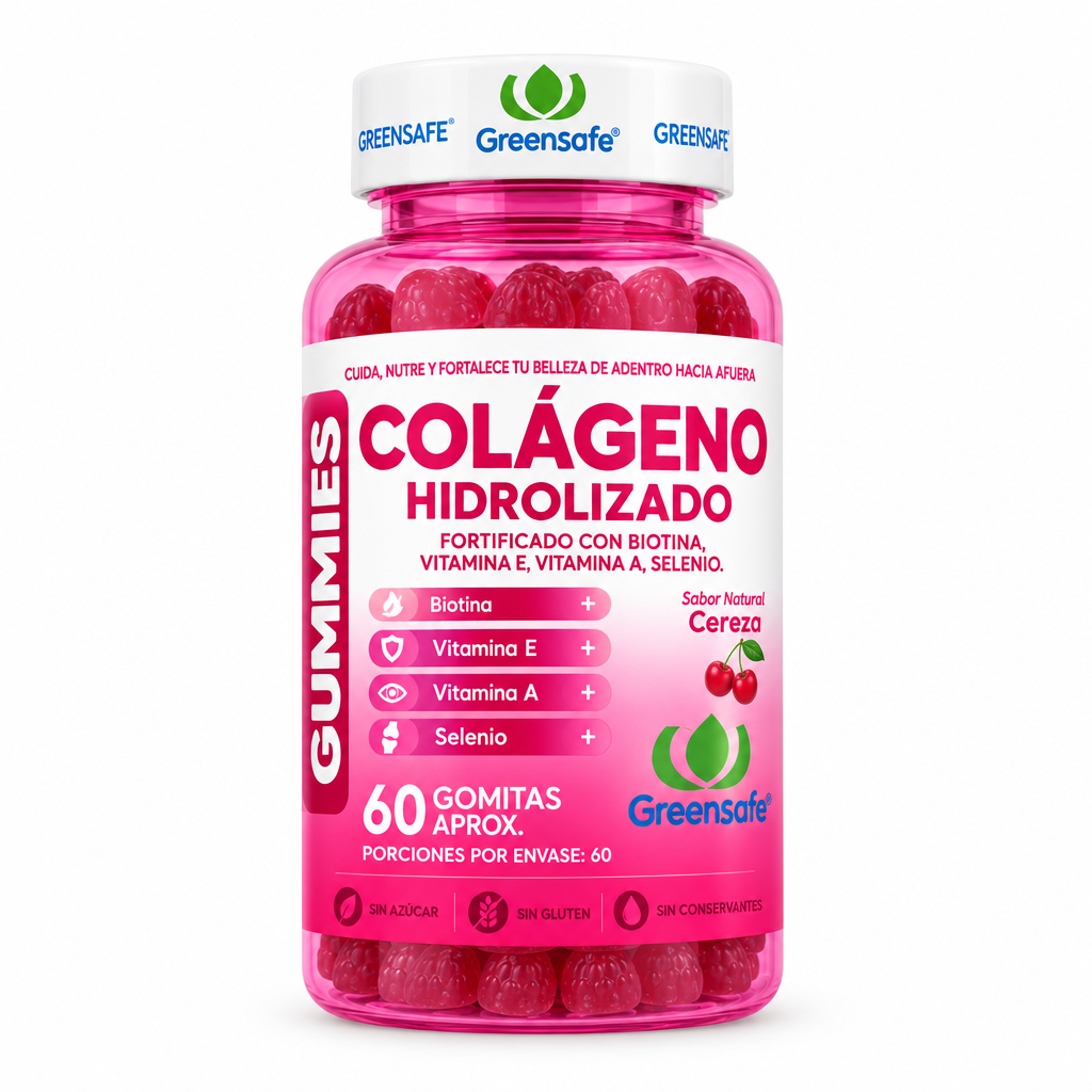 Colágeno Hidrolizado - Fondo Blanco