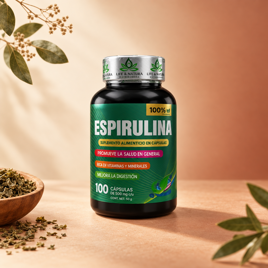 Espirulina mejorada