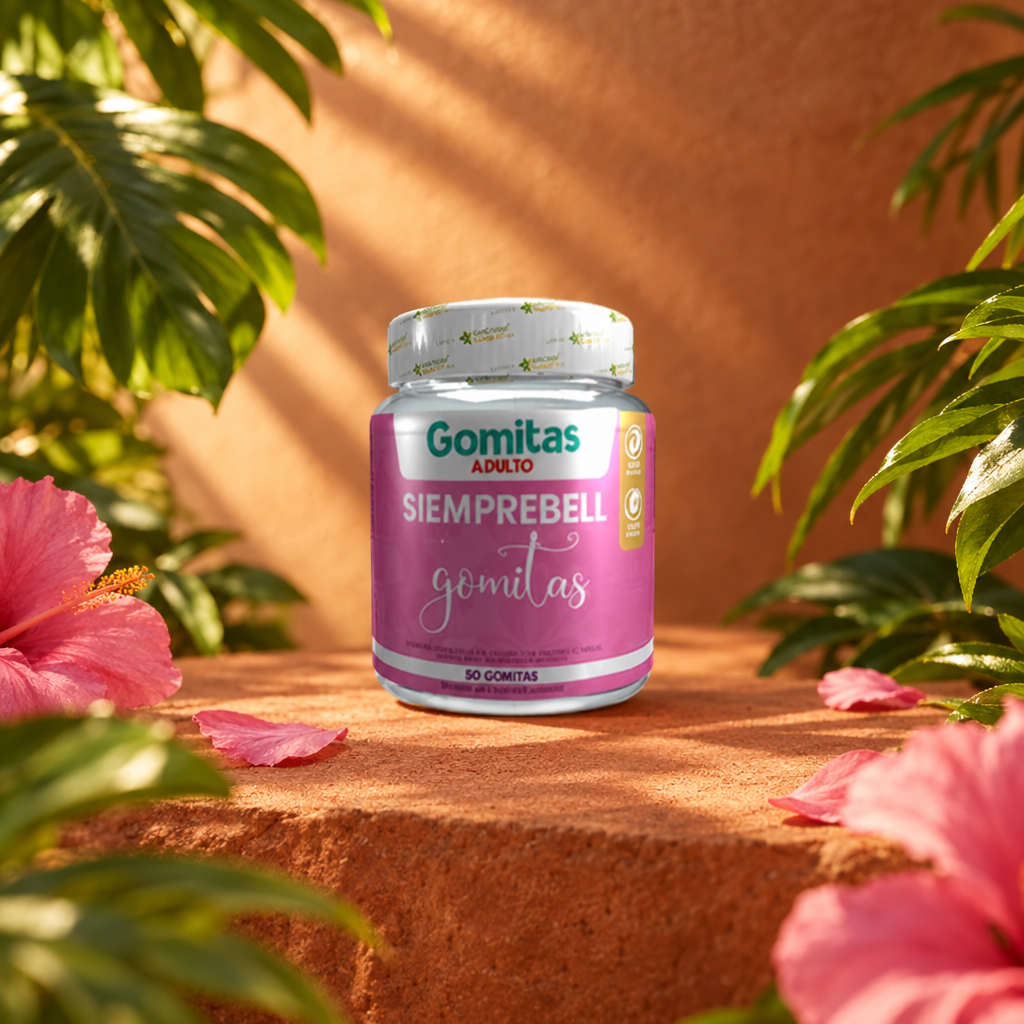Gomitas Siemprebell – Fondo Terracota