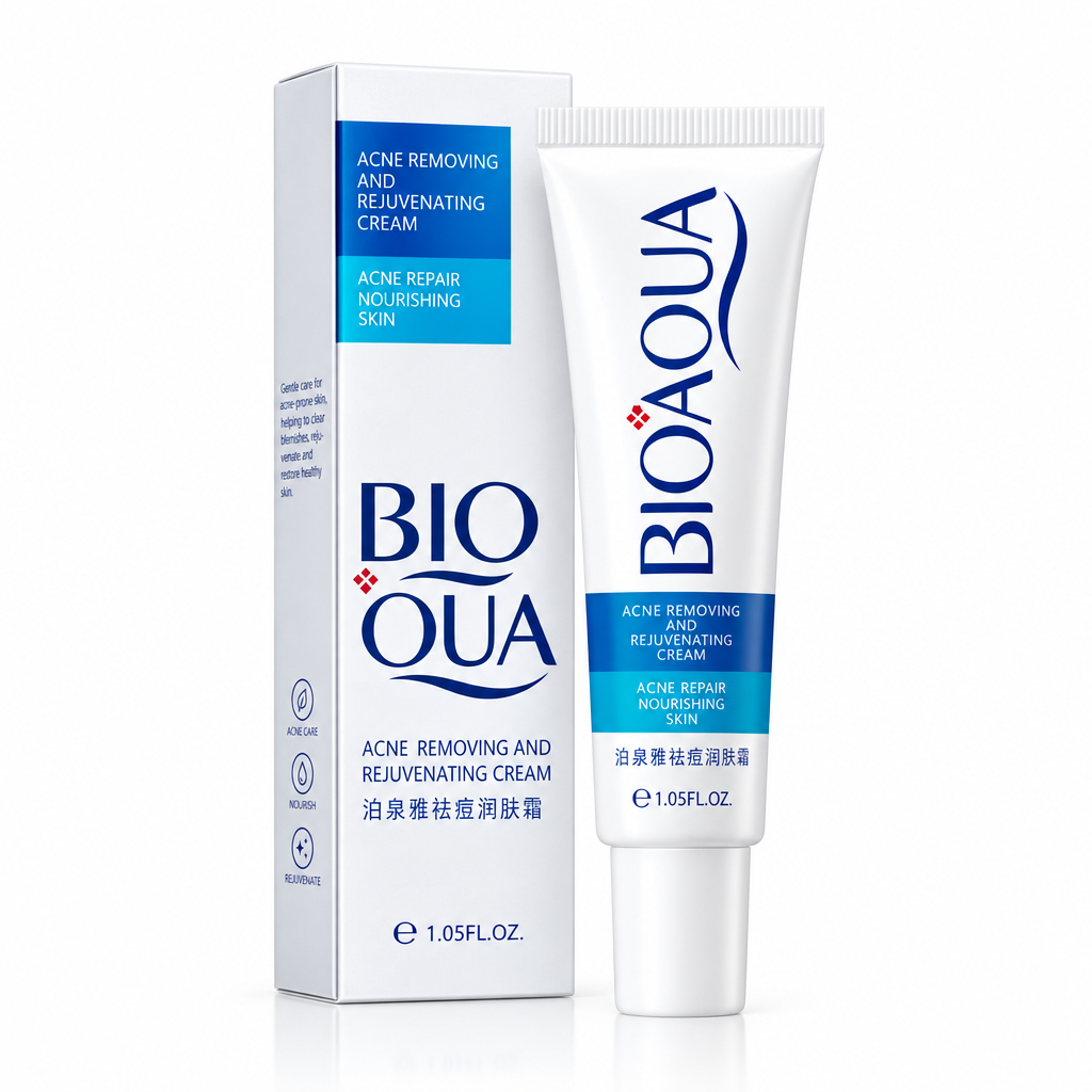 BIOAQUA Crema Antiacné y Rejuvenecedora 30g