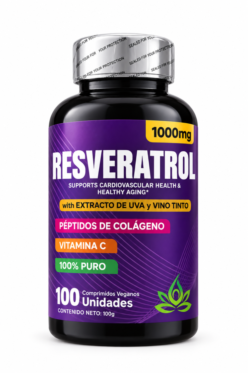 Resveratrol sin fondo